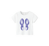 Shoe print Crop Top